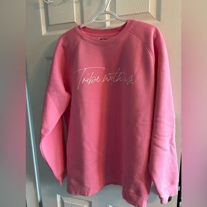 New Without Tags Brunette Label Oversized Crewneck